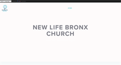 Desktop Screenshot of newlifebronx.com